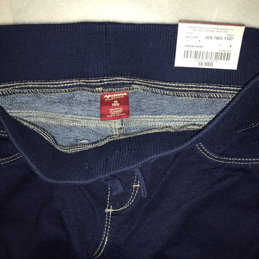 NWT Girls crop jegging